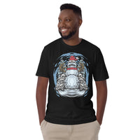 Monster Snowman Short-Sleeve Unisex T-Shirt