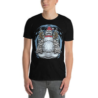 Monster Snowman Short-Sleeve Unisex T-Shirt