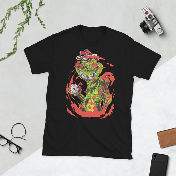 Christmas Demon Short-Sleeve Unisex T-Shirt