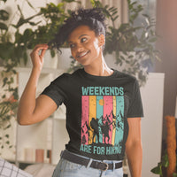 Weekends are for Hiking Short-Sleeve Unisex T-Shirt