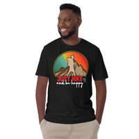 Just Hike and Be Happy Short-Sleeve Unisex T-Shirt