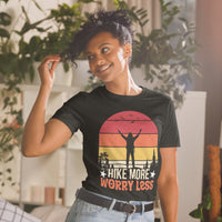 Hike More Worry Less Short-Sleeve Unisex T-Shirt