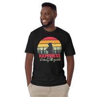 Happiness is Hiking With Friends Short-Sleeve Unisex T-Shirt