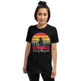 Happiness is Hiking With Friends Short-Sleeve Unisex T-Shirt