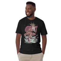 Horror Reindeer 1 Short-Sleeve Unisex T-Shirt