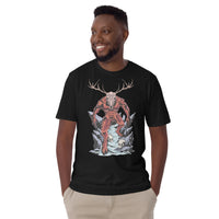 Horror Reindeer 3 Short-Sleeve Unisex T-Shirt