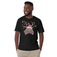 Horror Reindeer 5 Short-Sleeve Unisex T-Shirt