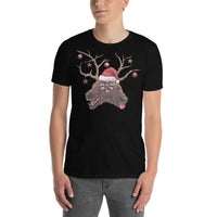 Horror Reindeer 5 Short-Sleeve Unisex T-Shirt