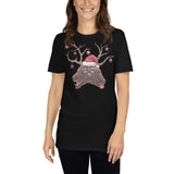 Horror Reindeer 5 Short-Sleeve Unisex T-Shirt