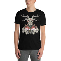 Horror Reindeer 6 Short-Sleeve Unisex T-Shirt