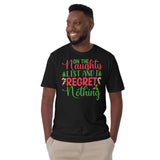 On the Naughty List and I Regret Nothing Short-Sleeve Unisex T-Shirt