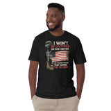 I Won't Be Lectured on Gun Control Short-Sleeve Unisex T-Shirt