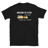 Anatomy of a Pew Short-Sleeve Unisex T-Shirt