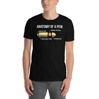 Anatomy of a Pew Short-Sleeve Unisex T-Shirt