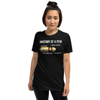 Anatomy of a Pew Short-Sleeve Unisex T-Shirt