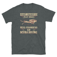 Real Grandpas Go Scuba Diving Short-Sleeve Unisex T-Shirt