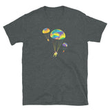 Colorful Parachutes Short-Sleeve Unisex T-Shirt