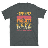 Happiness is a Day Spent Hiking Short-Sleeve Unisex T-Shirt