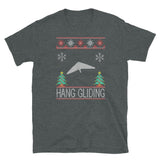 Hang Gliding Ugly Christmas Sweater Short-Sleeve Unisex T-Shirt