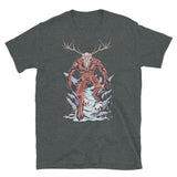 Horror Reindeer 3 Short-Sleeve Unisex T-Shirt