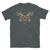 Horror Reindeer 4 Short-Sleeve Unisex T-Shirt