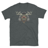 Horror Reindeer 4 Short-Sleeve Unisex T-Shirt