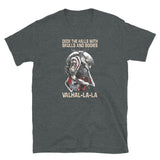 Deck the Halls With Skulls and Bodies Valhalla Short-Sleeve Unisex T-Shirt