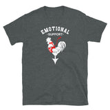 Emotional Support Rooster Short-Sleeve Unisex T-Shirt