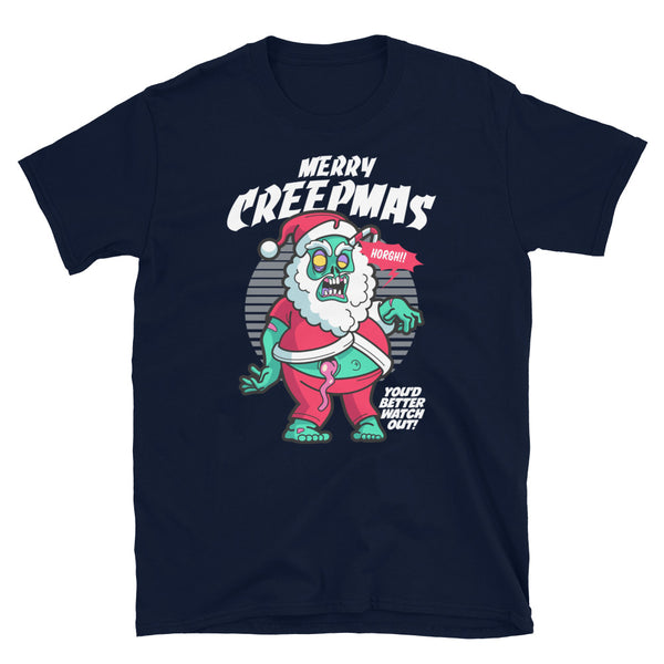 Merry Creepmas Short-Sleeve Unisex T-Shirt