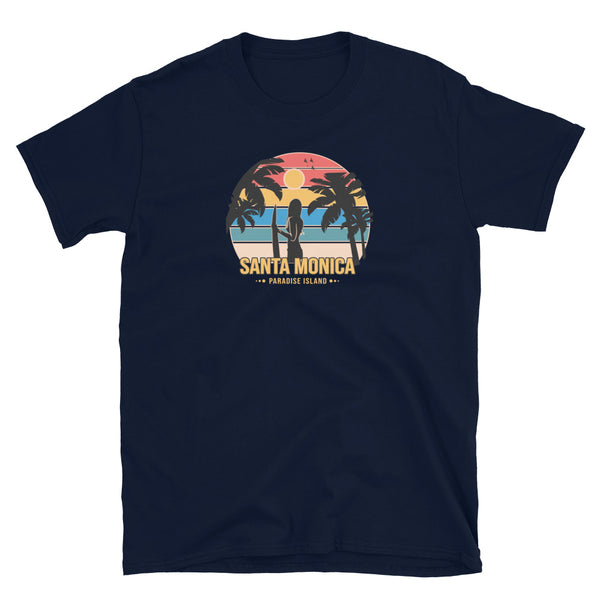 Santa Monica Short-Sleeve Unisex T-Shirt