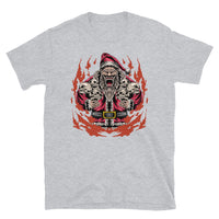 Monster Santa Short-Sleeve Unisex T-Shirt