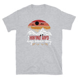 Hiking and Dogs Kinda Day Short-Sleeve Unisex T-Shirt