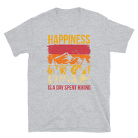 Happiness is a Day Spent Hiking Short-Sleeve Unisex T-Shirt