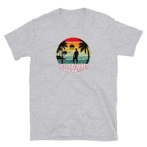 Hello Summer Short-Sleeve Unisex T-Shirt