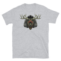 Horror Reindeer 4 Short-Sleeve Unisex T-Shirt