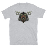 Horror Reindeer 4 Short-Sleeve Unisex T-Shirt