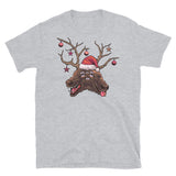 Horror Reindeer 5 Short-Sleeve Unisex T-Shirt