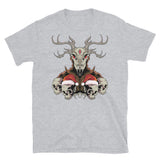 Horror Reindeer 6 Short-Sleeve Unisex T-Shirt