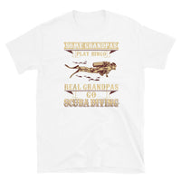 Real Grandpas Go Scuba Diving Short-Sleeve Unisex T-Shirt