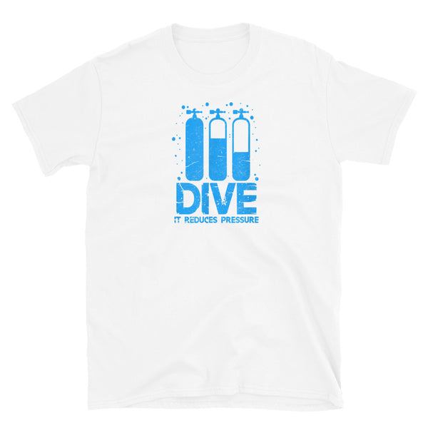 Dive (It Reduces Pressure) Short-Sleeve Unisex T-Shirt