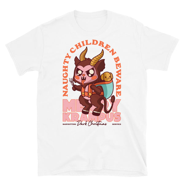 Naughty Children Beware (Krampus) Short-Sleeve Unisex T-Shirt