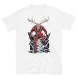 Horror Reindeer 3 Short-Sleeve Unisex T-Shirt