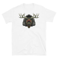 Horror Reindeer 4 Short-Sleeve Unisex T-Shirt