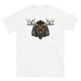 Horror Reindeer 4 Short-Sleeve Unisex T-Shirt