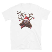 Horror Reindeer 5 Short-Sleeve Unisex T-Shirt