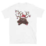 Horror Reindeer 5 Short-Sleeve Unisex T-Shirt