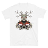 Horror Reindeer 6 Short-Sleeve Unisex T-Shirt