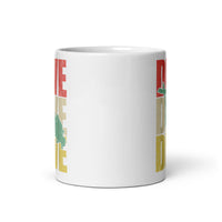 Dive Dive Dive White glossy mug