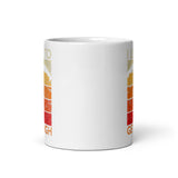 I Like to Get High White glossy mug