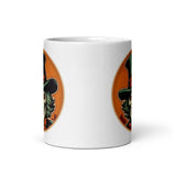 Retro Ghoul 17 White glossy mug